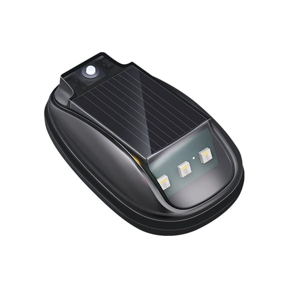 2Pcs LED Wireless Solar+USB Powered Cab Lights Car Truck Top Roof Light Multicoloured