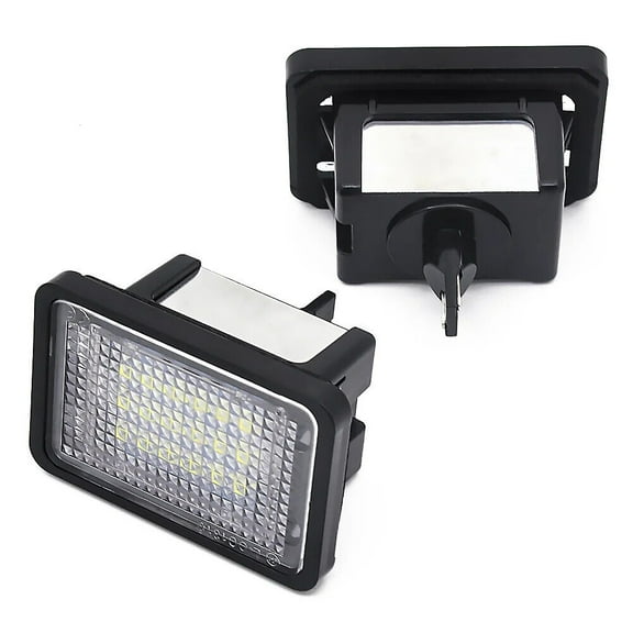 2Pcs LED license plate light for Mercedes-Benz GL ML GLK GLA GLC GLE