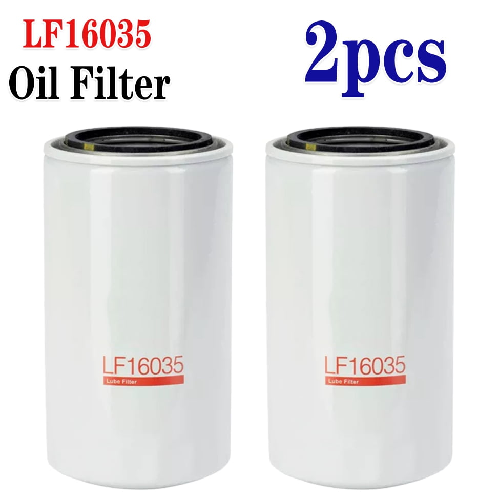 2Pcs LF16035 New Oil Filter for Dodge Ram Truck with Cummins Diesel Engine
