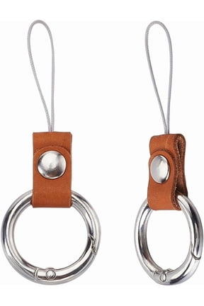 2Pcs Lanyards Finger Ring Strap Phone Charm Grip Holders Keychains Key Ring with Short Strap Handheld Rope for Small Electronic Devices USB Flash Drive MP3 Player Keys ID Card