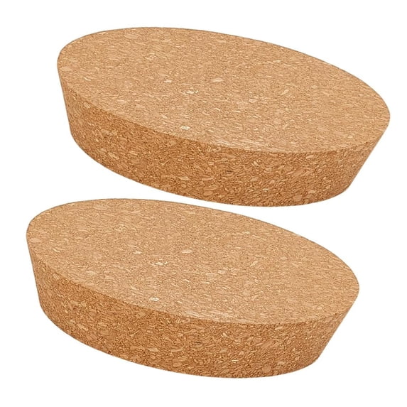 2Pcs Large Cork Bottle Stoppers Corks Lid Wine Bottle Stoppers Jar Large Tapered Plugs