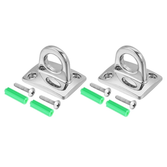 2Pcs Large Loop Metal Hook Wall Hooks for Queues Line and Crowd Control Decorative Zincs Alloy Hangers