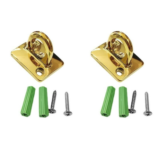 2Pcs Large Loop Metal Hook Wall Hooks for Queues Line and Crowd Control Decorative Zincs Alloy Hangers