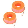 2Pcs Lawn Mower Spool Line Nylon Trimmer Accessories Replacement Fit