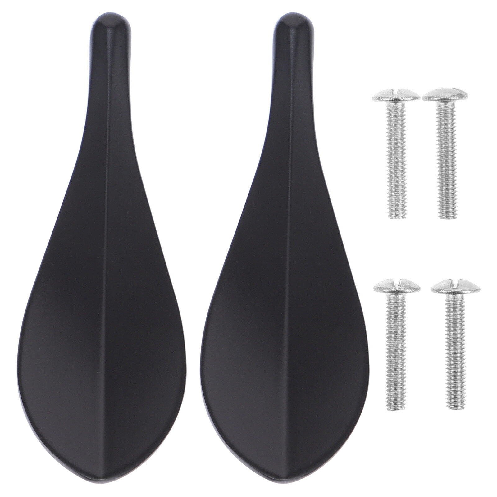 2Pcs Leaf Shaped Drawer Handle Vintage Modern Style Drawer Furniture