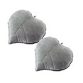thumbnail image 1 of 2Pcs Leaf Throw Cute Novelty Cushion Backrest Home for Bedroom Sofa Couch Living Room Pillow Case Happy 2026!, 1 of 5