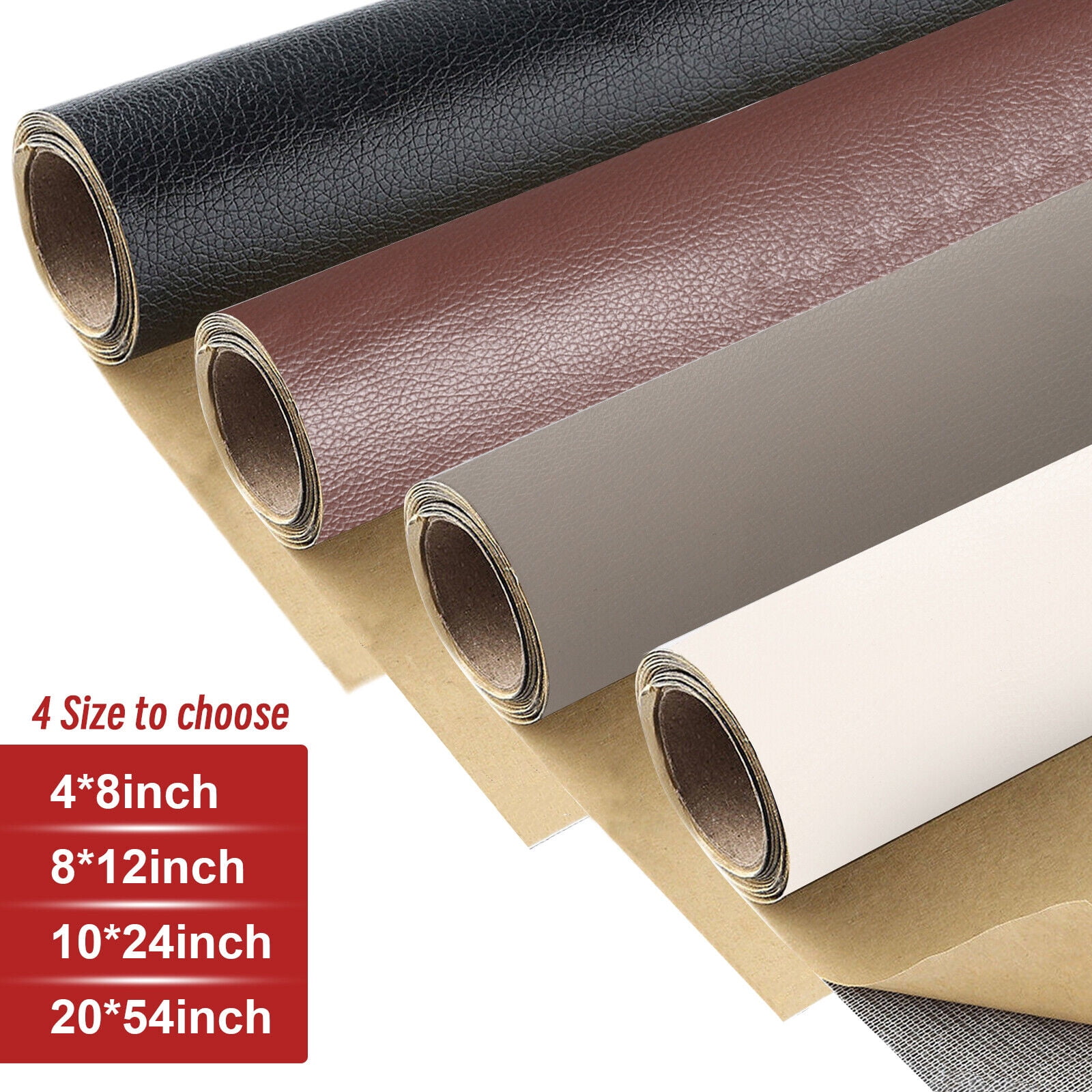 2Pcs Leather Repair Patch Tape Selfadhesive Leather Patches for