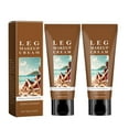 thumbnail image 1 of 2Pcs Leg Makeup Waterproof , 3.53Oz No Transfer Body Concealer, Coverage Body Concealer for Legs, Long-Term Body Foundation Make-up Uniform Skin Skin Moisturizing Leg Cream, Chocolate Brown, 1 of 9
