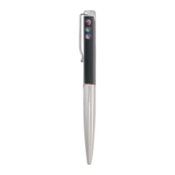 2Pcs Levitating Space Pen Floating Rocket Planet Ballpoint Pen Rotating Pen With Stand Holder Desk 0.5Ml Office&Craft&Stationery Happy 2026!