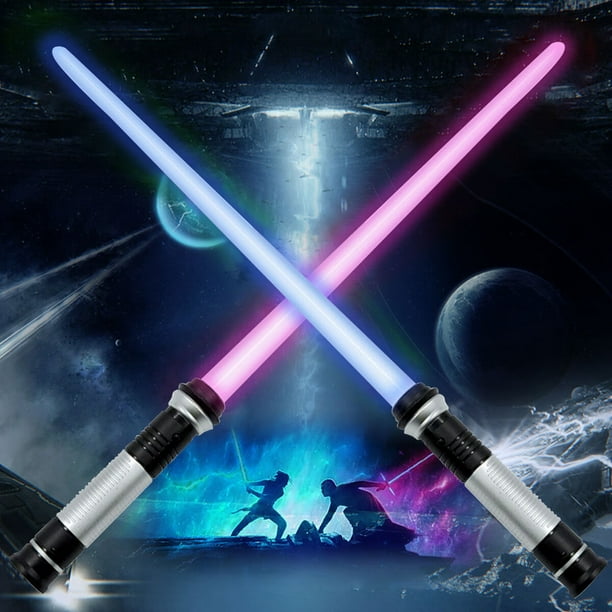 2Pcs Lightsabers for Kids 7 Colors Changeable Lightup Sword with