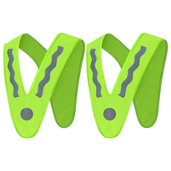 2Pcs Lightweight High Visibility Vests for Children,V-Shape Vest Safety Vest