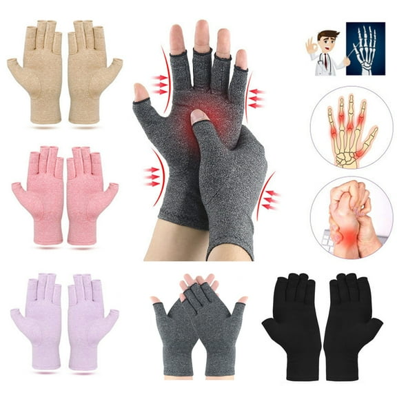 2Pcs Lightweight Men and Women Half-Finger Breathable Fingerless Work Gloves for Construction Cotton Fitness Cycling Motorcycle Gloves