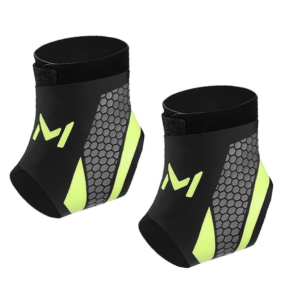 2Pcs Lightweight Sports Ankle Brace Compression Sprain & Breathable For Men Women Ultrathin High-Elastic Ankle Wraps Ankle Brace For Basketball Soccer & Fitness