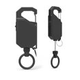 thumbnail image 1 of 2Pcs Lockable Retractable Key Chain, Pull Rope Hoverable Keychain, Outdoor Keyring, 1 of 6