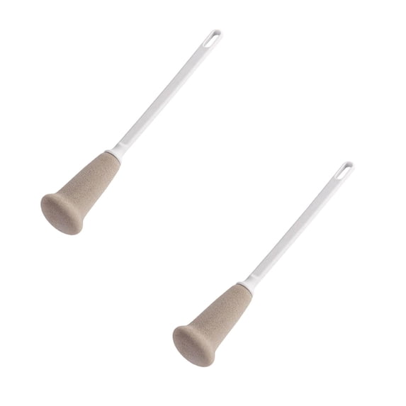 2Pcs Long Handle Sponge Bottle Brush, Foam Sponge On A Stick For Cleaning Cups, Glassware, Water Bottles, Tumblers, Mugs, Carafe, Dishes, Baby Bottles, Decanter 12.01" Cleaning Brush 2026