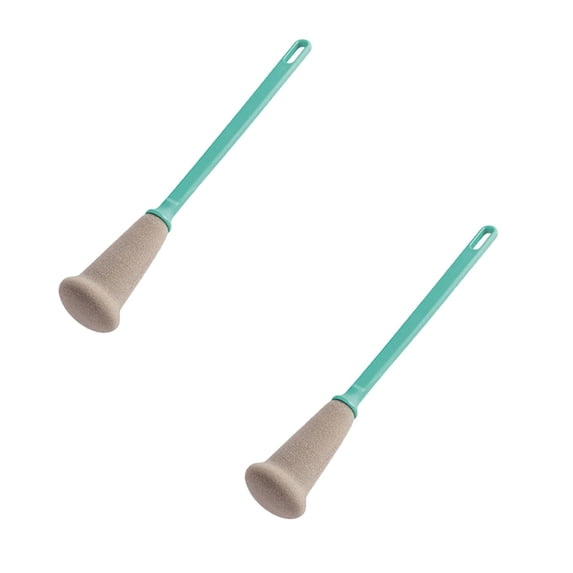 2Pcs Long Handle Sponge Bottle Brush, Foam Sponge On A Stick For Cleaning Cups, Glassware, Water Bottles, Tumblers, Mugs, Carafe, Dishes, Baby Bottles, Decanter 12.01" Cleaning Brush 2026