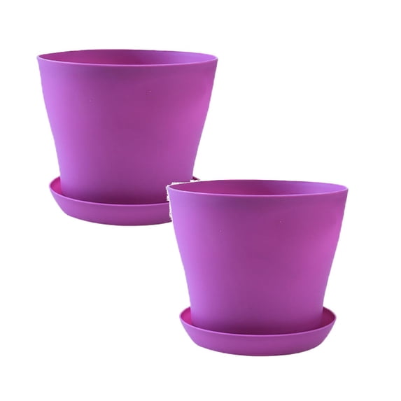 2Pcs Long Open Flowerpot Resin Flowerpot Balcony Large Rose Pot Pot Succulent Flowerpot Flower Pots