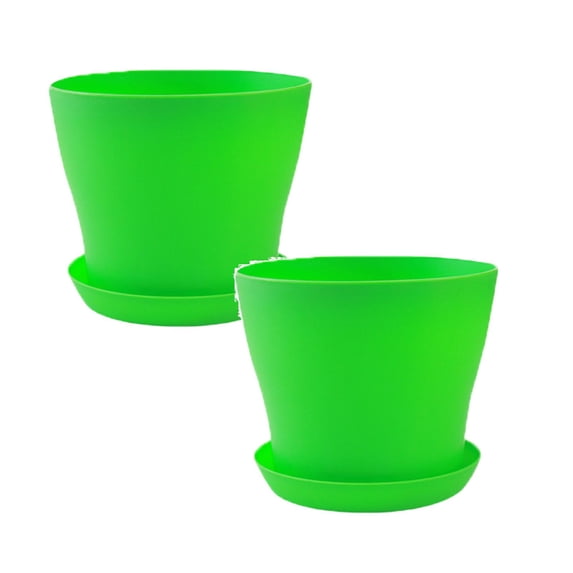 2Pcs Long Open Flowerpot Resin Flowerpot Balcony Large Rose Pot Pot Succulent Flowerpot Flower Pots