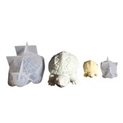 Set of 2 High Quality Silicone Turtles Ornament Mold Suitable for Extreme Temperatures and Detailed Home Decoration