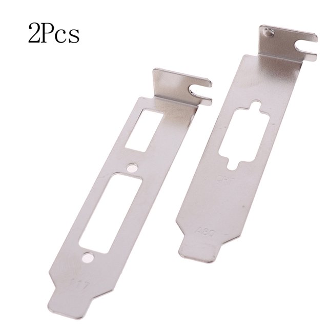 2Pcs Low Profile Bracket Adapter HDMI Port For Half Height Graphic