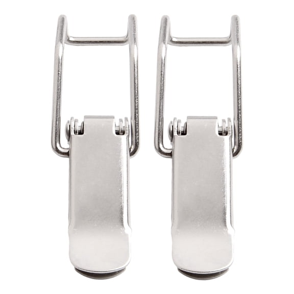2Pcs Lron Cabinet Box Hasp Lock Spring Latch Lock For Storage Cabinet Hardware