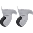 2Pcs Luggage Wheel Replacement, Suitcase Trolley Wheels DIY Repair ...