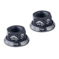 thumbnail image 1 of 2Pcs M10 Axle Wheel Nuts Quick Fixed Gear Release Flange Nut for Mountain Road Bike - Titanium, 1 of 9