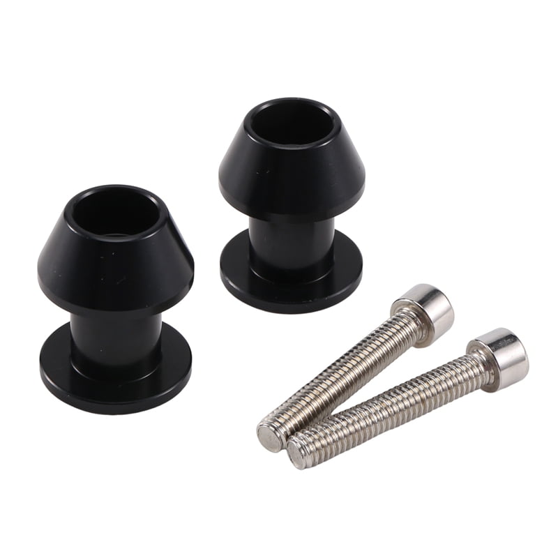 2Pcs M6 X1.5 Motorcycle Cnc Swing Arm Sliders Spools Stand Screw For Fz01 Fz03 Fz0 G19685