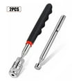 thumbnail image 1 of 2Pcs Magnet Pickup Tool Kit Portable Rubber Grip Telescoping With LED Light 1.5lb & 10lb New Practical Hot Sale, 1 of 10