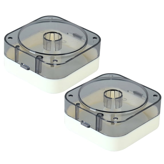 2Pcs Magnetic Fishing Line Storage Box Flexible Tackle Box Fishing Line Storage Holder Convenient Organizers Enduring