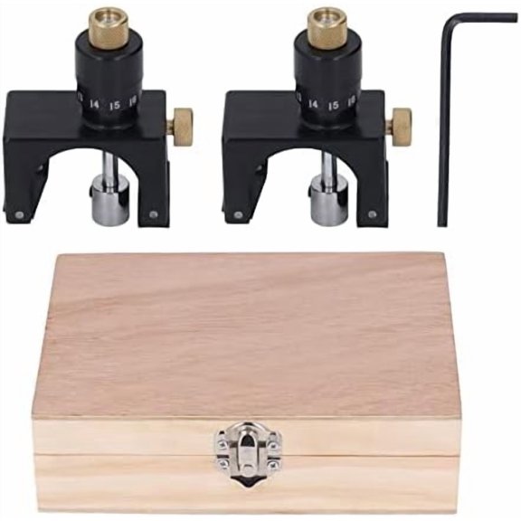 2Pcs Magnetic Planer Blade Setting Jig, Adjustable Magnetic Planer Jointer, Delta Planer Blades High Carbon Steel Gauge Setter Woodworking Tool$$Tools & Hardware Other