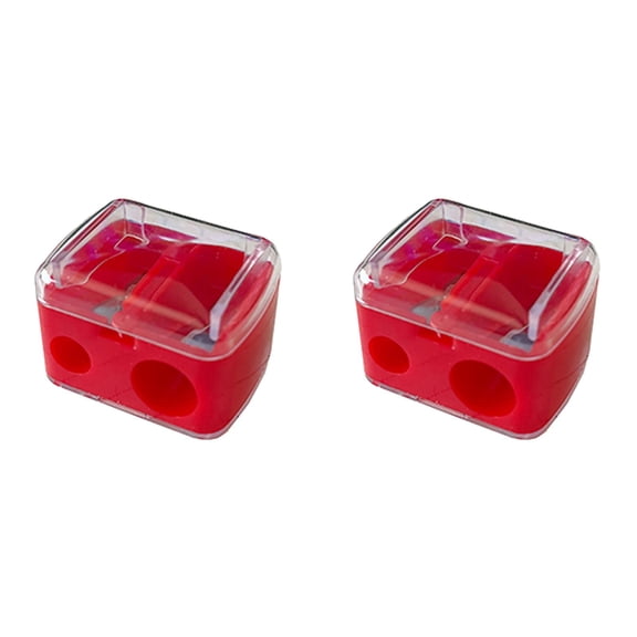 2Pcs Make Up Pencil Sharpener, Lip Liner Pencil Sharpener, Cosmetic Pencil Sharpener, Cosmetic Lip Pencil Sharpener Hand Pencil Sharpener for Eyeliner Lip Liner Pencils