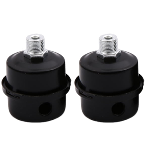 2Pcs Male Thread 13/16/20mm Air Compressor Intake Filter Noise Muffler Silencers Replacement Squelch Muffler Enduring