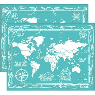 Designer Stencils World Map (Globe) Cookie and Craft Stencil Sku#Cm113