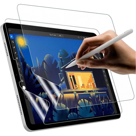 2Pcs Matte Screen Protector for Samsung Galaxy Tab S10 FE/Tab S9 FE 5G 10.9 inch, Paper Gloss Anti-Glare Matte Screen Protectors, Drawing, Writing with The Stylus Pen Like on Paper