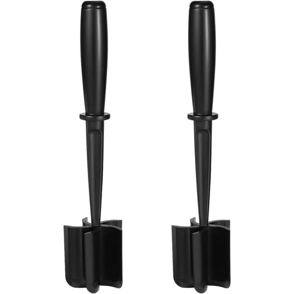 2Pcs Meat Chopper for Kitchen Cooking Spatula Ground Beef, ABS Easy to Shred Meat Smasher, Ground Beef Smasher Meat Separator Tool Meat Spatula Chopper Meat Smasher Utensil, for Ground Beef Burgers