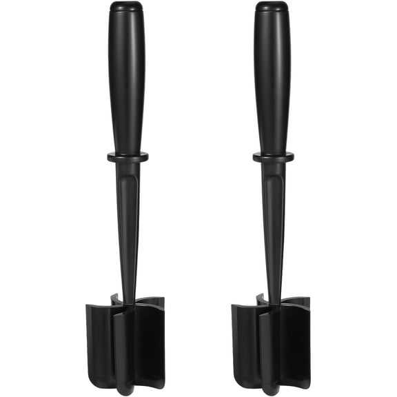 2Pcs Meat Masher Meat Chopper for Ground Beef, Abs Easy to Shred Meat Smasher, Ground Beef Smasher Meat Separator Tool Meat Spatula Chopper Meat Smasher Utensil, for Ground Beef Burgers