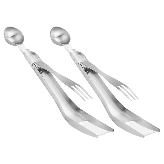 2Pcs Melon Cutter With Ergonomic Grip Baller Fork Fruit Slicer For Safe Watermelon Honeydews Slicing And Dicer Tool