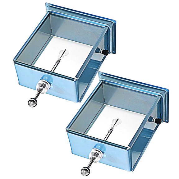 2Pcs Metal And Glass Foil Electroscope Physics Lab Equipment For Statics Charging Demonstrations In Schools