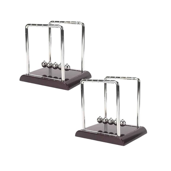 2Pcs Metal Cradle Desktop Ornament Energy Science Home Decoration Desktop Ornament Home Decor Halloween Decor