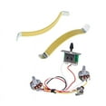 thumbnail image 1 of 2Pcs Metal String Spreaders Guitar Luthier Tool & 1Pcs Guitar Pre-Wired Harness, 3 Way Blade Toggle Switch 1V1T 500K, 1 of 10