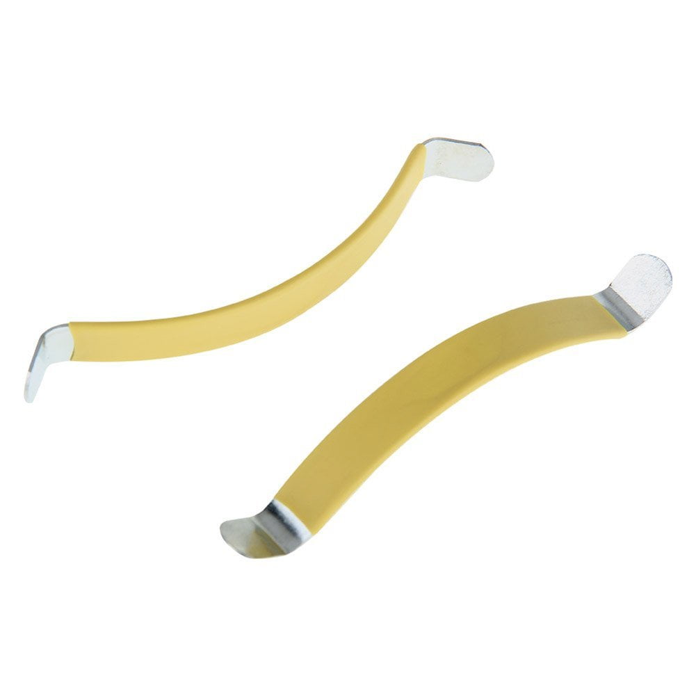 2Pcs Metal String Spreaders Guitar Luthier Tool Yellow