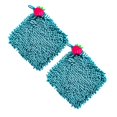 2PCS Microfiber Car Towels 1Pcs Cute Soft Hanging Hand Towels Funny