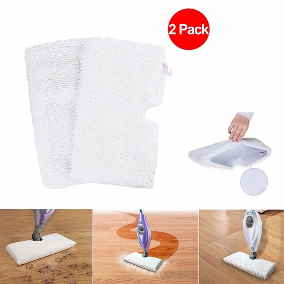 All-Purpose Cleaner 2Pcs Microfiber Replacement Cleaning Pads For Shar.K Steam Mop S3501 S3601 S3901, Kitchen Kitchen Cleaning Supplies
