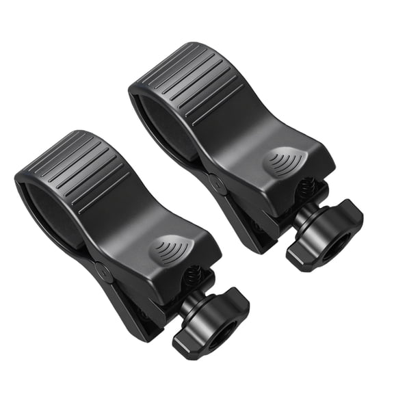 2Pcs Microphones Support Clip 32-68mm Adjustable Fit Easy Installation on Tripods Car Desktop Stand Mount