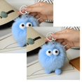 thumbnail image 1 of 2Pcs Mini Keychain Whimsical Car Charm & Bag Accessory (Trendy Pom ) Hangs, 1 of 6