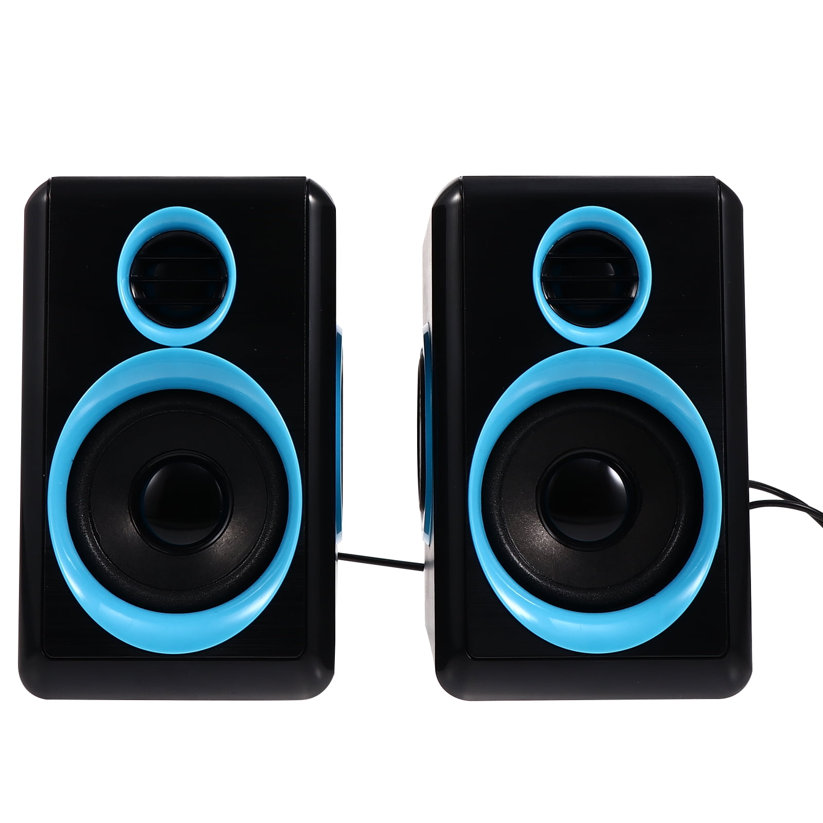 2Pcs Mini Loudspeaker Box Creative Computer Laptop Speakers for Home