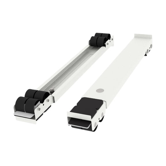 2Pcs Mobile Washing Machine Base Heavy Duty Adjustable Laundry Stand Enduring