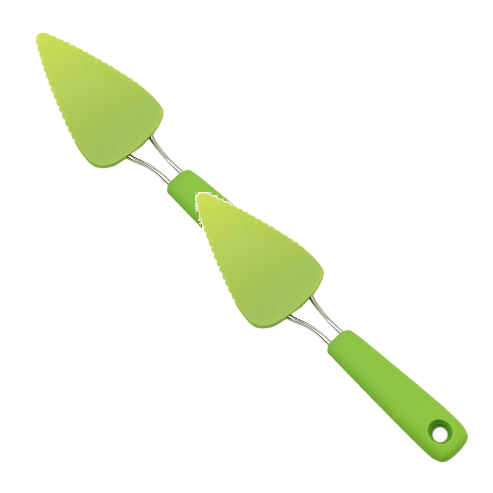 2Pcs Moldes Para Mini Gelatina Stainless Steel Cake Spatula Triangle