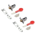 2Pcs Mortice Door Bolts with Star Key AntiTheft Door Security Rack ...